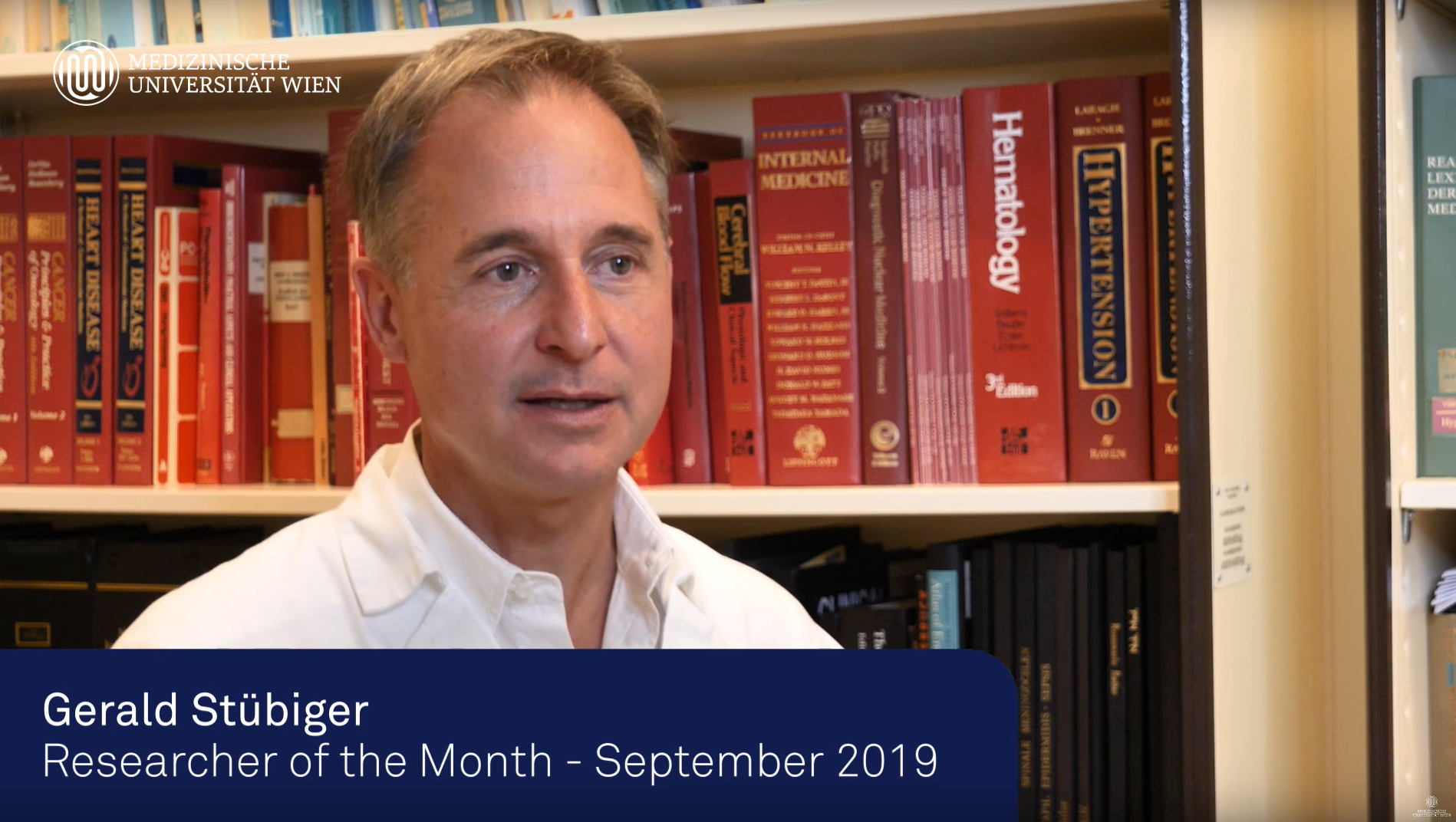 MedUni Wien - Researcher of the Month | September 2019: Dr. Stübiger
