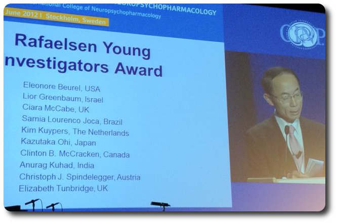 Announcment of Rafaelsen Young Scientist Award