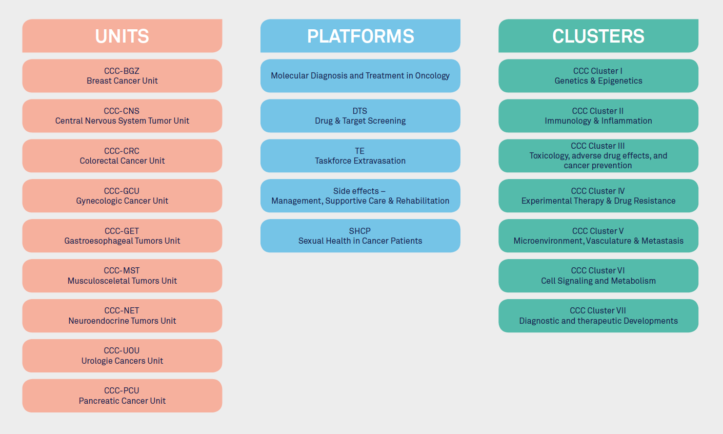 Cancer Research and Oncology Research Cluster
