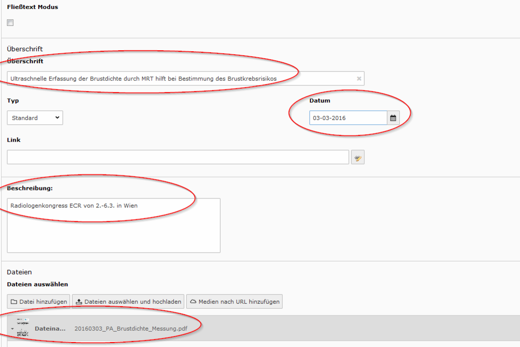 Was man alles klicken muss