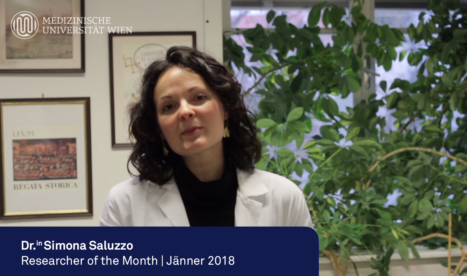 Researcher of the Month | Jänner 2018: Dr.in Simona Saluzzo