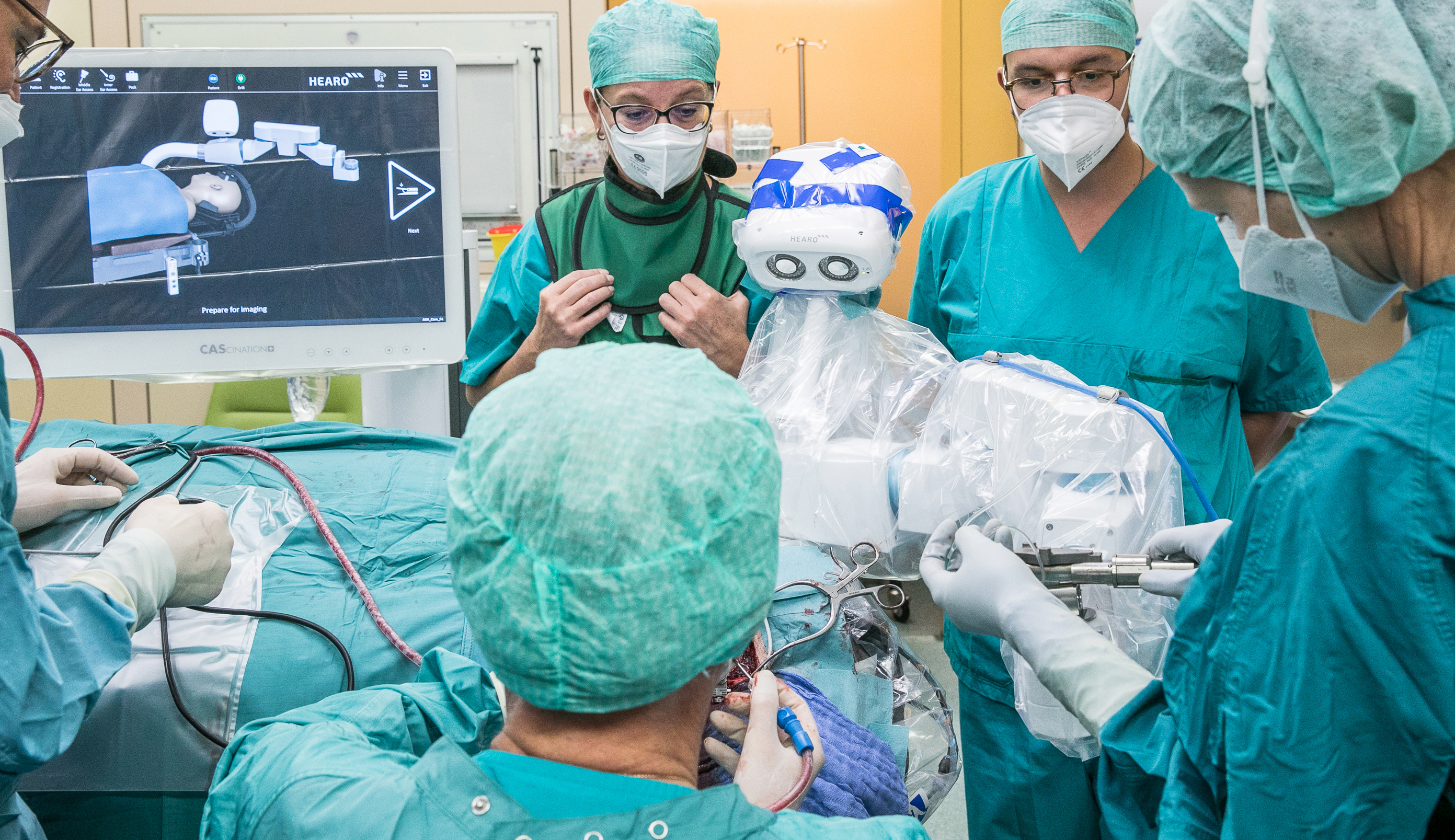 Operation successfully performed using new high-tech robot