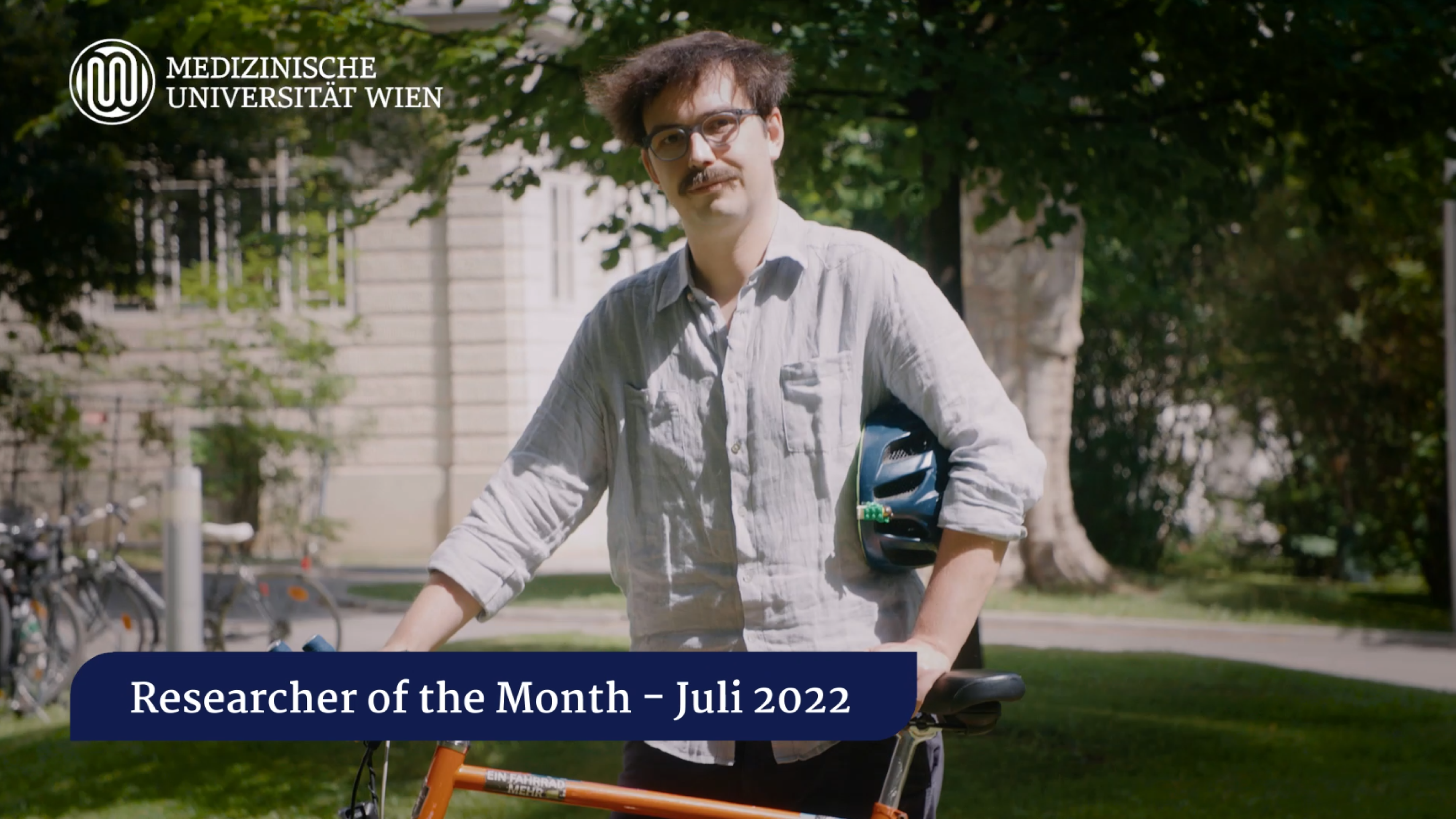 Researcher of the Month - Juli 2022