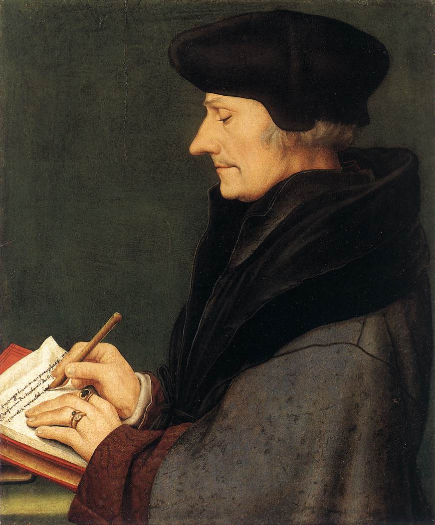 Hans Holbein der Jüngere: Erasmus von Rotterdam, 1523